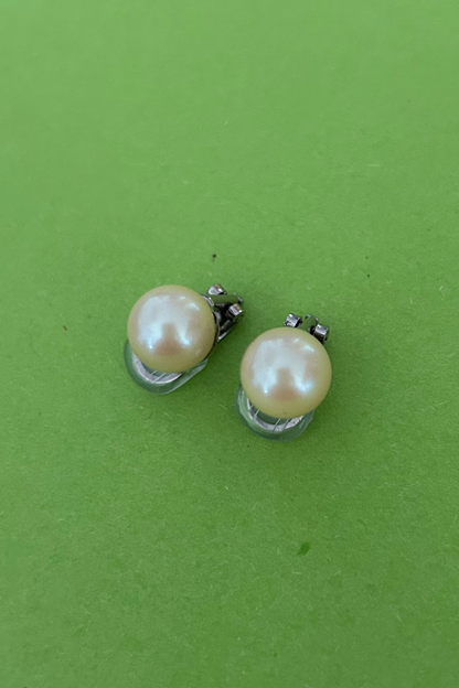 Boucles d'oreilles perles fantaisie (clip)