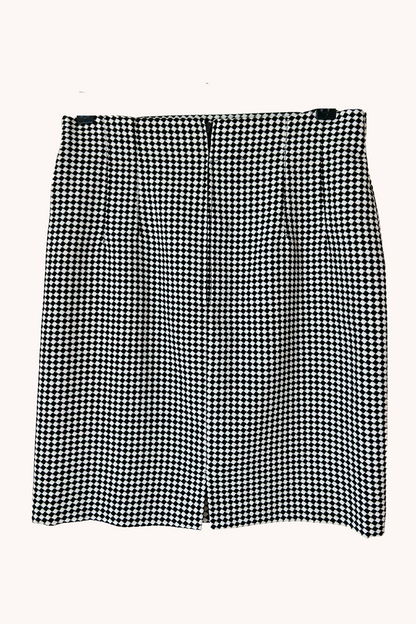 Jupe damier T.38