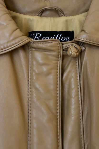 Manteau en cuir Révillon T.38/40