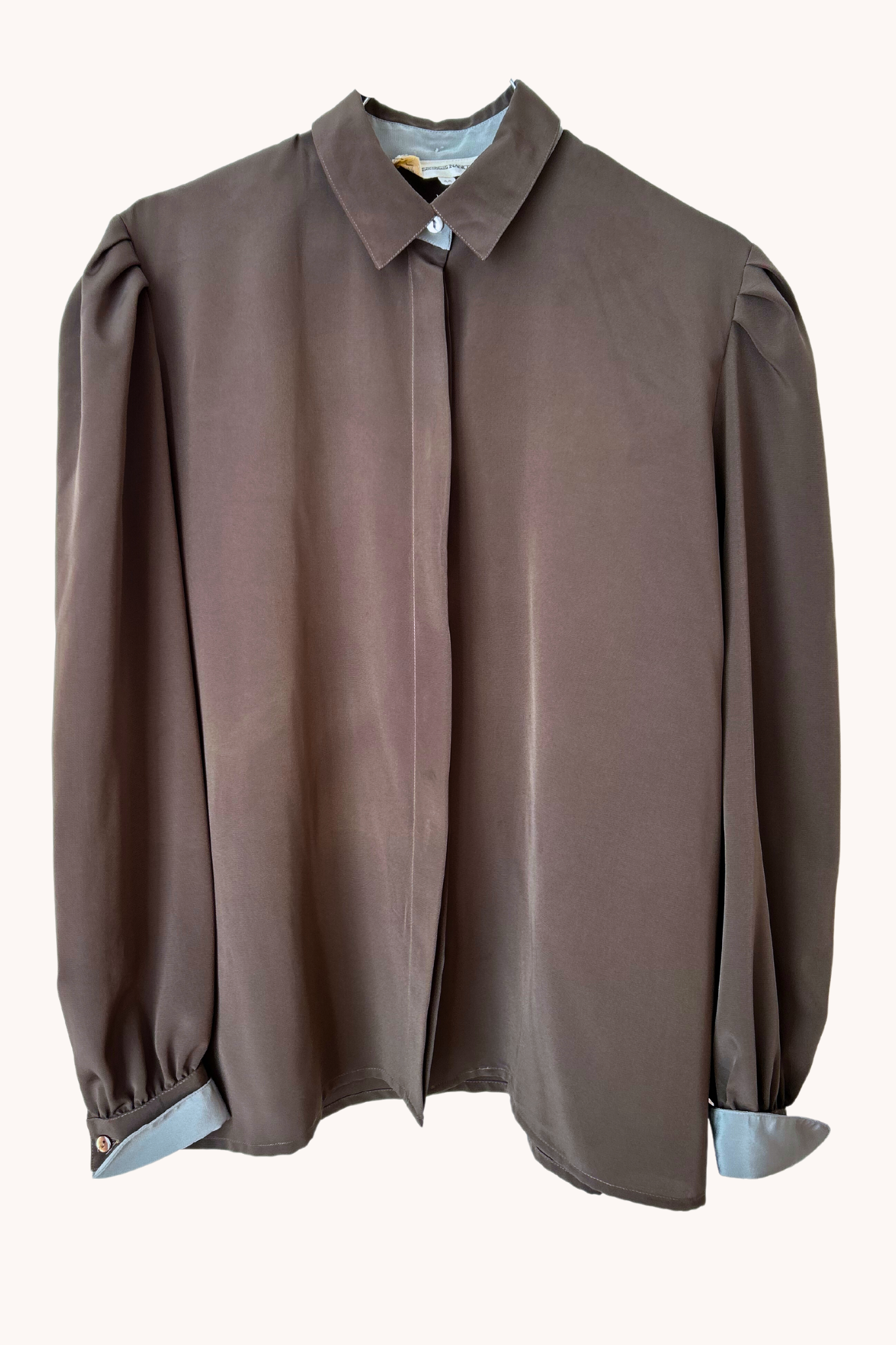 Chemise à bolero amovible T.42