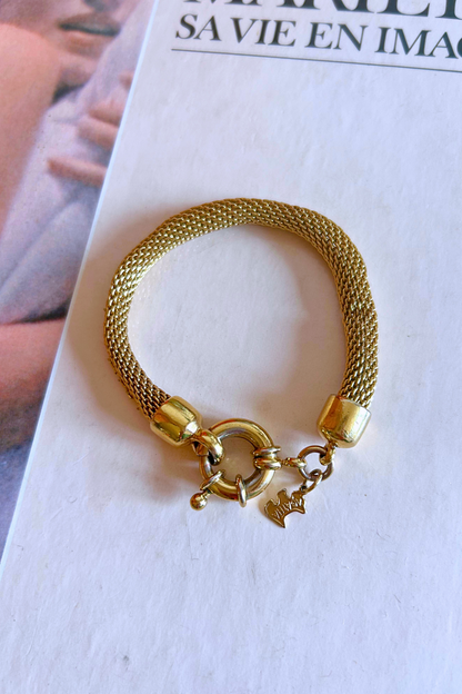 Bracelet doré Agatha