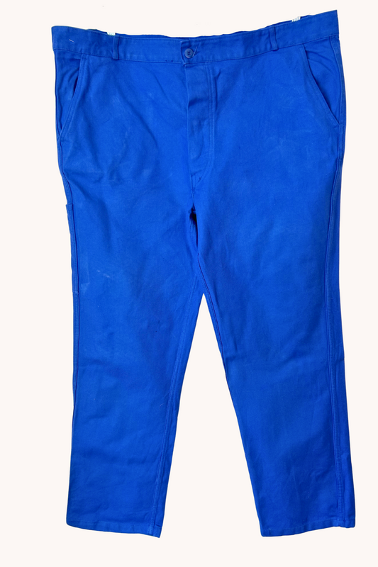 Pantalon bleu de travail T.48