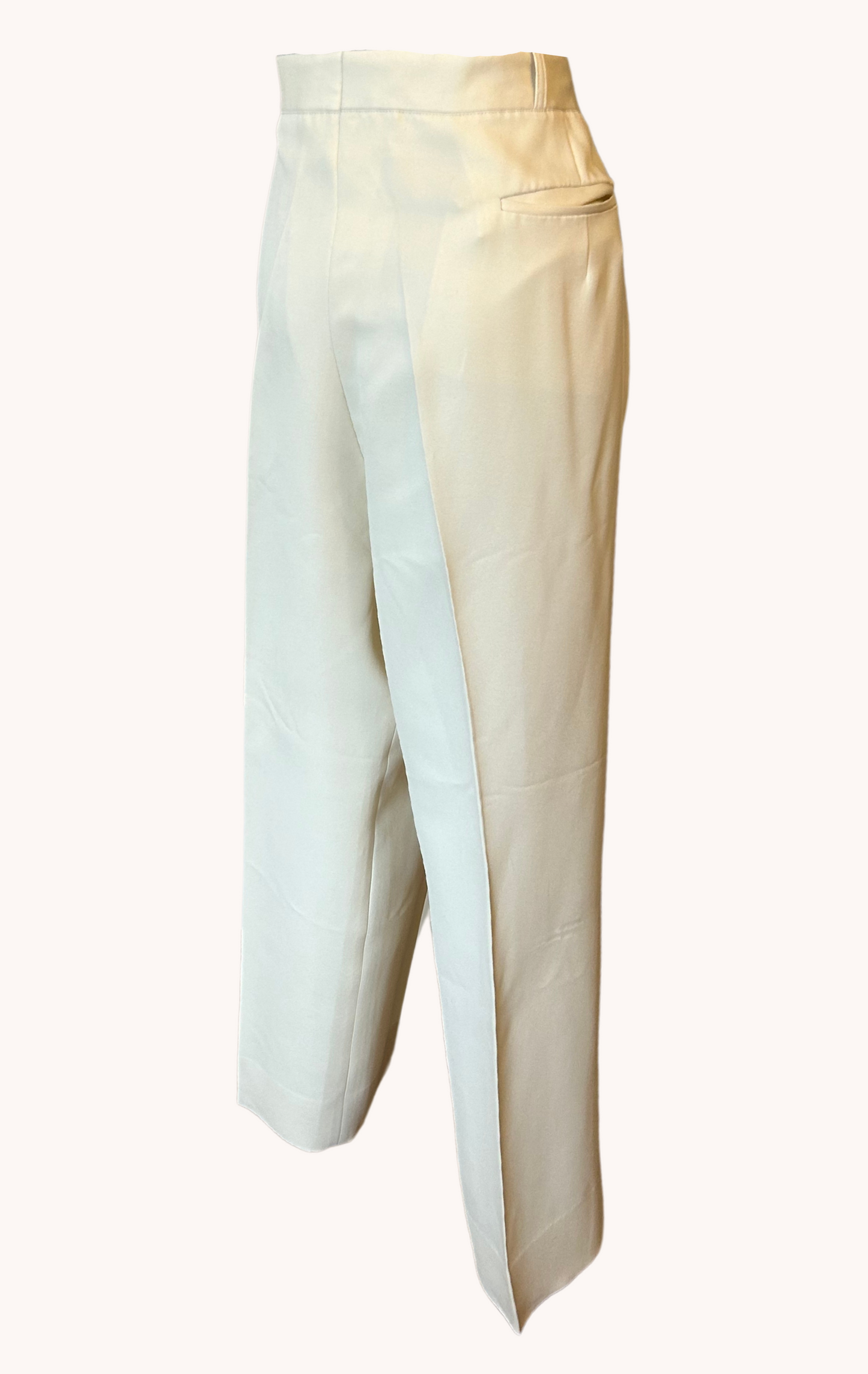 Pantalon crème T.44